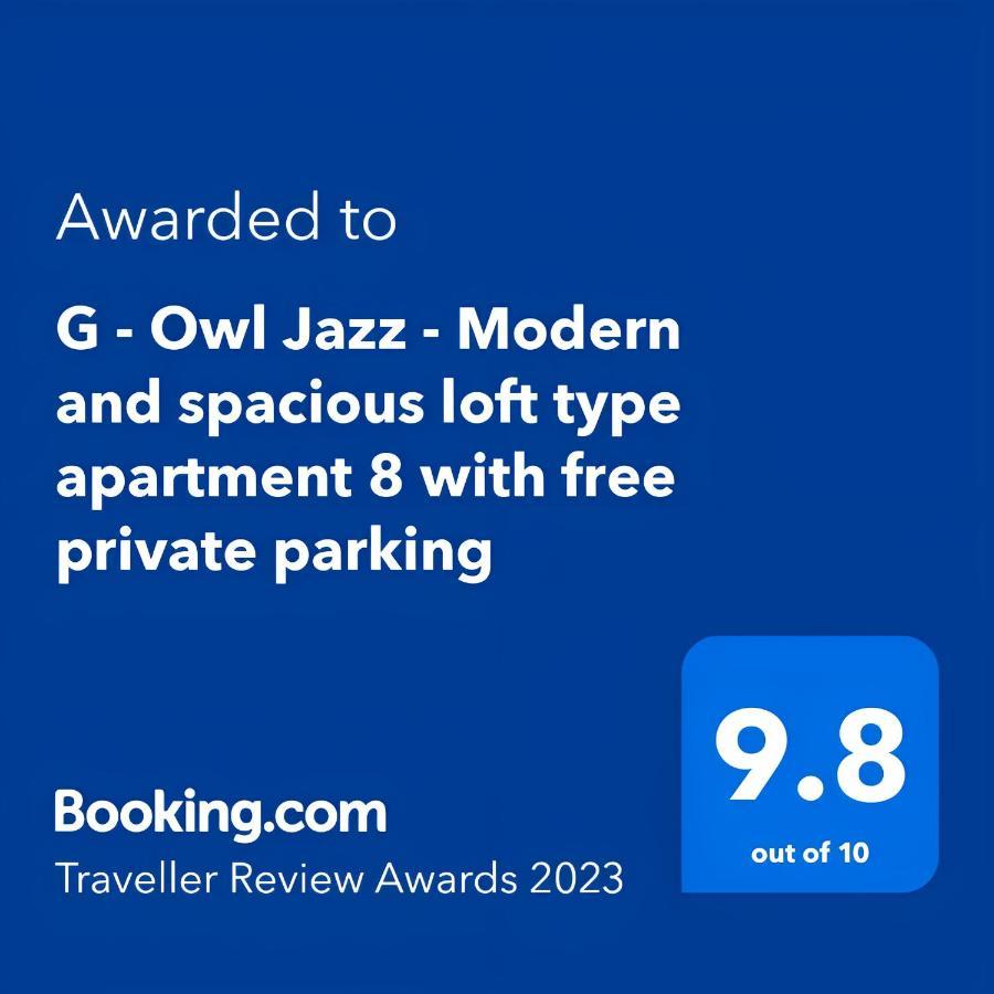 Modern And Spacious Loft Type Apartment 8 With Free Private Parking By "Owl Jazz Apartments" 카우나스 외부 사진