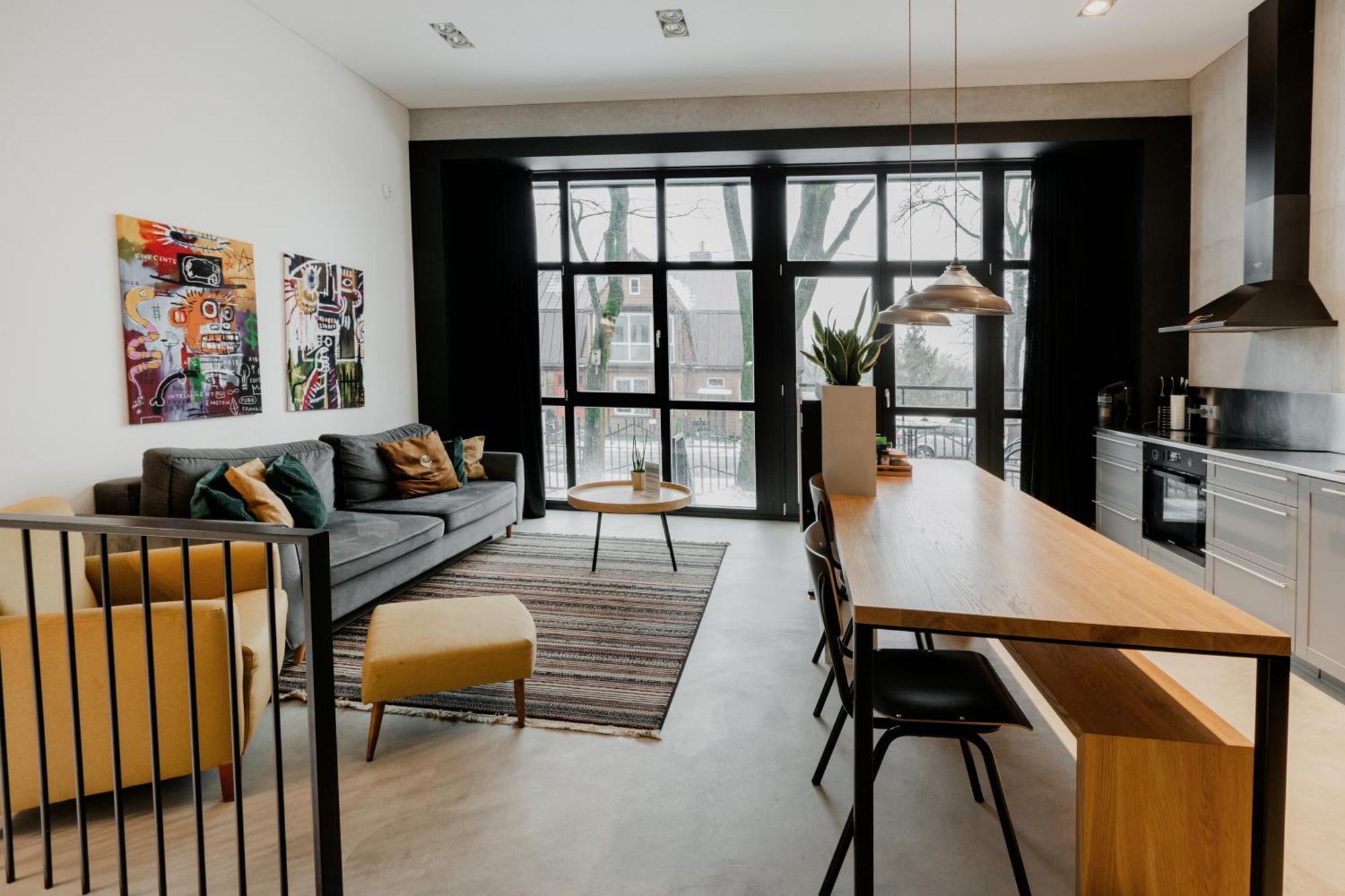 Modern And Spacious Loft Type Apartment 8 With Free Private Parking By "Owl Jazz Apartments" 카우나스 외부 사진